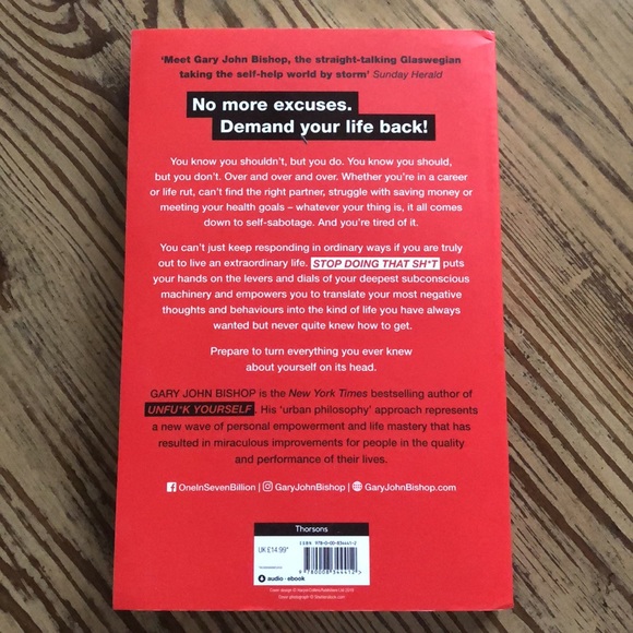 Stop Doing That Sh*t paperback - Picture 2 of 2